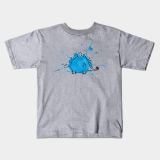 Stegasaurus Splash Kids T-Shirt